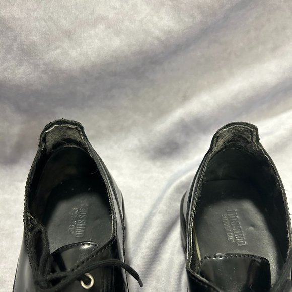 Chunky Mossimo Pantent Leather Oxfords - Picture 4 of 6